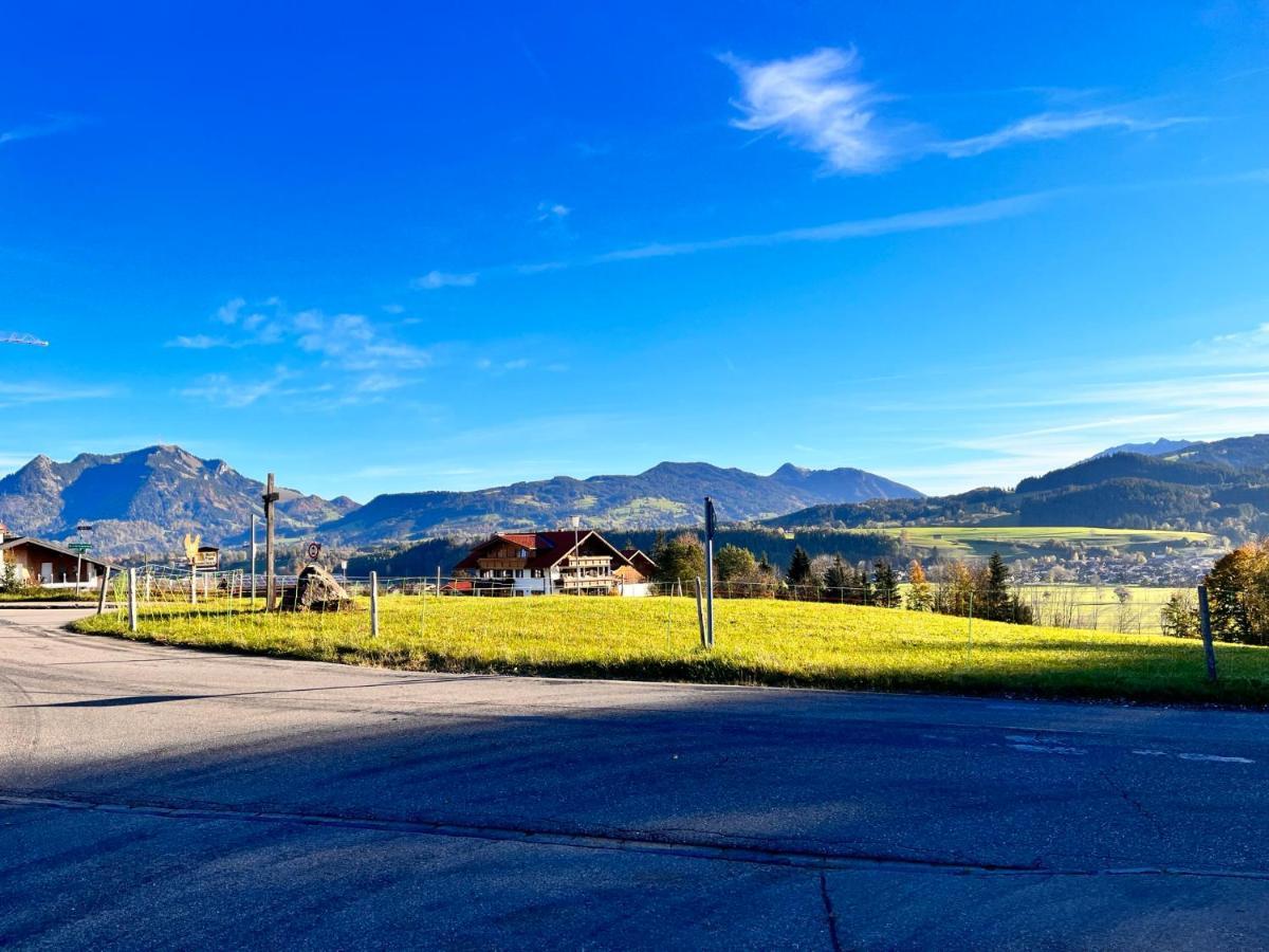Schoene Gemuetliche Wohnung In Traumhafter Lage Bei Ofterschwang Bagian luar foto